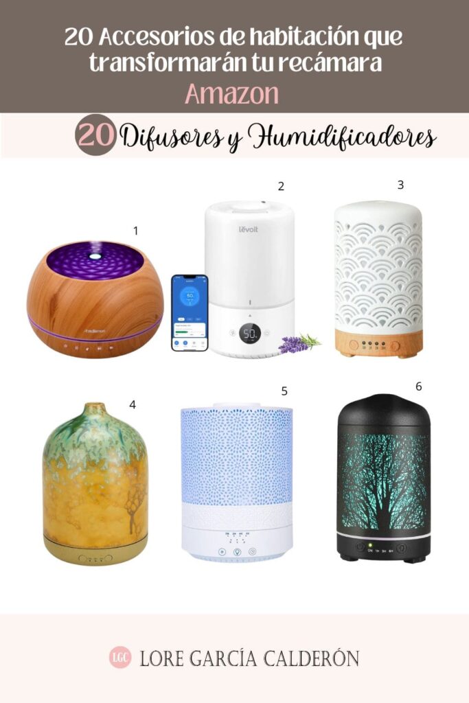 Accesorios de habitación - difusores y humidificadores - amazon